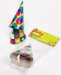 Party stars partyhoedjes - Pak van 6 stuks