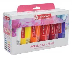 Talens acrylverf ArtCreation Essentials set van 12 tubes van 75ml in geassorteer