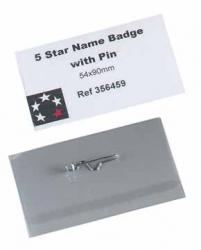 5Star badge met speld 54x90 mm