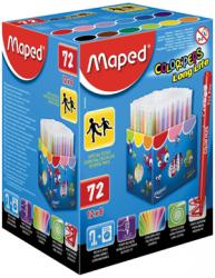 Maped Viltstift Color'Peps - 72 stiften doos