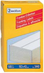 AVERY Frankeeretiketten rechthoekig - wit - ft 163 x 43 mm - Doos van 500 stuks 