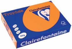 Clairefontaine gekleurd papier Trophée Intens - fluo oranje