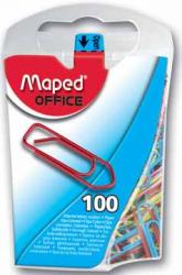 Maped papierklemmen doos van 100 stuks geassorteerde kleuren