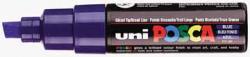 Uni-ball Paint Marker Posca PC-8K beitelpunt 8mm donkerblauw