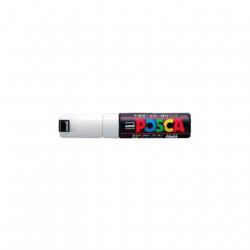 Uni-ball Paint Marker Posca PC-8K beitelpunt 8mm wit