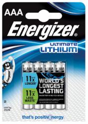 Energizer batterijen Ultimate Lithium L92 - Blister van 4 stuks