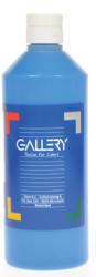 Gallery plakkaatverf flacon van 500 ml - blauw