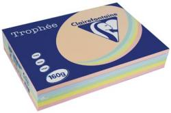 Clairefontaine Trophée Pastel A4 geassorteerde kleuren 160 g - 5x50 vel 