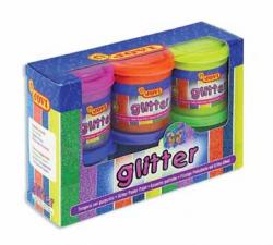 Jovi Plakkaatverf Glitter - doos met 6 potjes van 55 ml