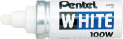 Pentel Paint Marker White schrijfpunt: 6,5 mm, schrijfbreedte: 4 mm - Pak van 12