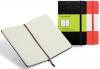 Moleskine notitieboek formaat 9 x 14 cm blanco harde cover 192 bladzijden zwart 