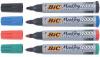 BIC permanente marker 2000 - Schrijfbreedte: 1,7 mm - Ronde punt - Pak van 12 stuks