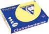 Clairefontaine gekleurd papier Trophée Pastel A4 160 g/m² citroengeel - Pak van 250 vel