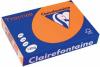 Clairefontaine gekleurd papier Trophée Pastel A4 120 g/m² oranje - Pak van 250 vel