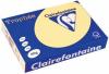 Clairefontaine gekleurd papier Trophée pastel A4 80 g/m² kanariegeel - Pak van 500 vel