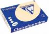 Clairefontaine gekleurd papier Trophée pastel A4 80 g/m² ivoor - Pak van 500 vel