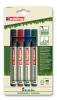 Edding permanent marker Ecoline e-21 - Set van 4 ass. kleuren