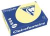 Clairefontaine gekleurd papier Trophée Pastel A4 210 g/m² geel - Pak van 250 vel