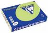 Clairefontaine gekleurd papier Trophée pastel A4 80 g/m² golfgroen - Pak van 500 vel