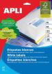 Apli witte etiketten Print & Write 8x20 mm 