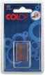 Colop stempelkussen blauw blister van 2 stuks - rood op blister - voor stempel S