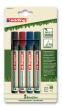 Edding permanent marker Ecoline e-21 - Set van 4 ass. kleuren