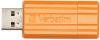 Verbatim USB Stick Pinstripe oranje 8GB